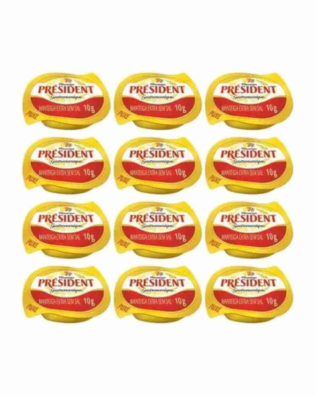 Manteiga Blister S/Sal President 192x10g